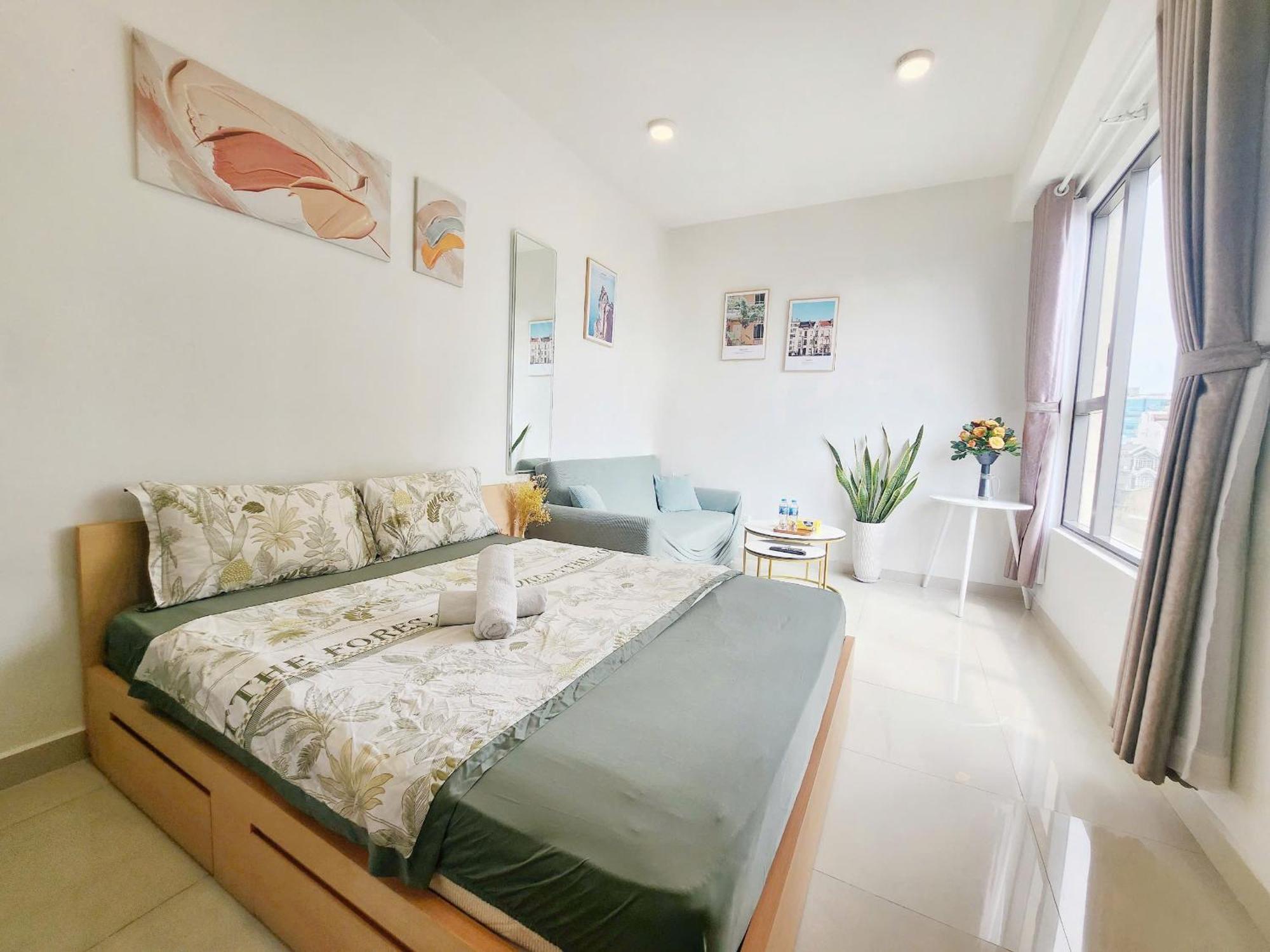 View, 1km To Center, Br & Sofa Bed, Free Gym Appartement